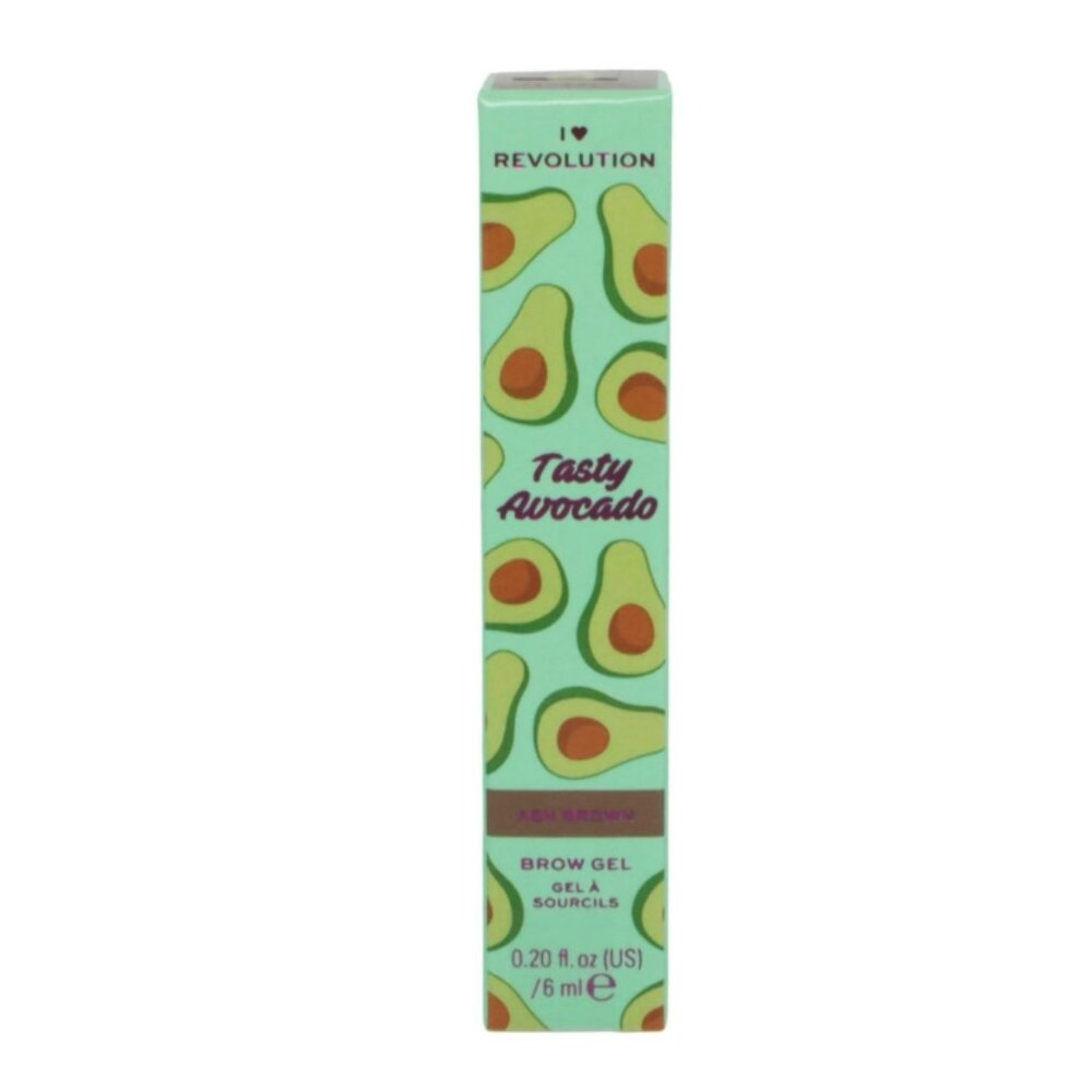 I Heart Revolution Tasty Avocado Brow Gel - Ash Brown - 0.20 fl. oz. / 6 mL